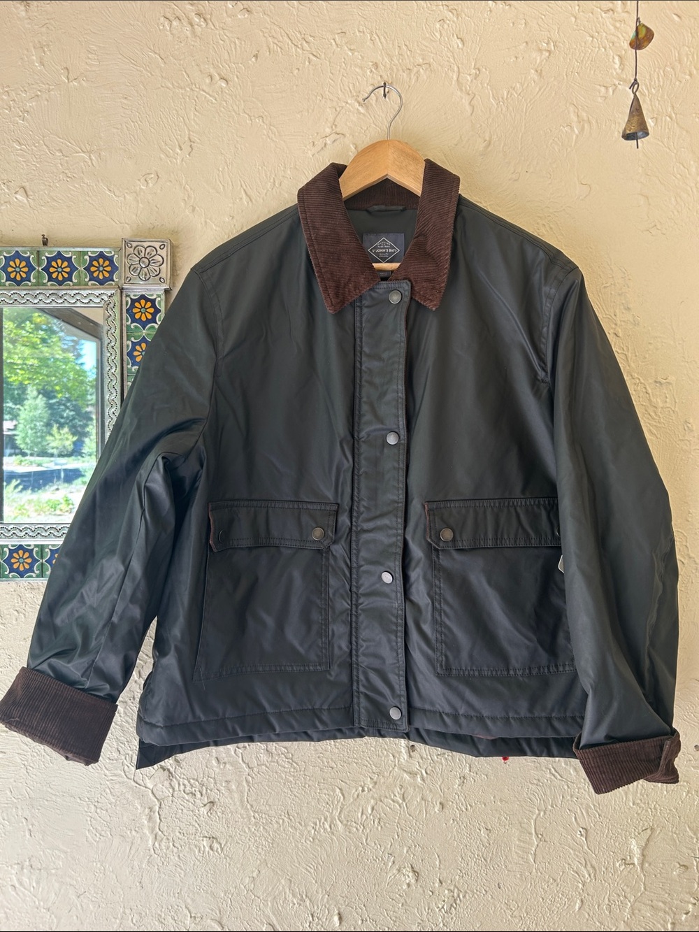 British Style Work Jacket with Corduroy details 🇬🇧 size XL